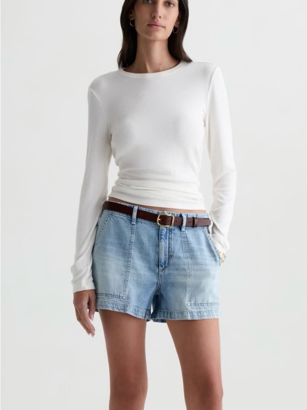 Ag Analeigh Denim Shorts